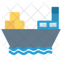 پیش‌نمایش فایل ship-343 از پک آیکون‌های تخت تحویل لجستیک