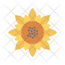 پیش‌نمایش فایل sunflower-123 از پک طبیعت و اکولوژی – آیکن‌های فلت