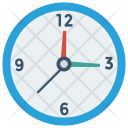 پیش‌نمایش فایل clock-1375 از پک مهمانی و کلبراشنس – آیکن‌های فلت