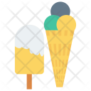 پیش‌نمایش فایل ice-cream-cone-42 از پک مهمانی و کلبراشنس – آیکن‌های فلت