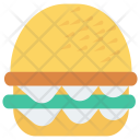 پیش‌نمایش فایل burger-332 از پک مهمانی و کلبراشنس – آیکن‌های فلت
