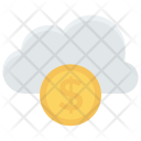پیش‌نمایش فایل cloud-cost-12 از پک کسب‌وکار و اداره – آیکن‌های فلت