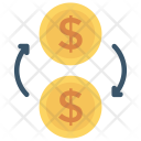 پیش‌نمایش فایل exchange-currency-29 از پک کسب‌وکار و اداره – آیکن‌های فلت