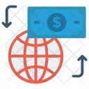 پیش‌نمایش فایل international-payment از پک کسب‌وکار و اداره – آیکن‌های فلت