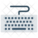 پیش‌نمایش فایل keyboard-346 از پک کسب‌وکار و اداره – آیکن‌های فلت