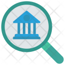 پیش‌نمایش فایل search-bank از پک کسب‌وکار و اداره – آیکن‌های فلت
