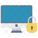 پیش‌نمایش فایل secure-lptop از پک کسب‌وکار و اداره – آیکن‌های فلت