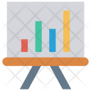 پیش‌نمایش فایل presentation-board-243 از پک آیکون‌های تخت بازاریابی دیجیتال