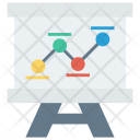 پیش‌نمایش فایل presentation-board-244 از پک آیکون‌های تخت بازاریابی دیجیتال