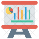 پیش‌نمایش فایل presentation-board-245 از پک آیکون‌های تخت بازاریابی دیجیتال