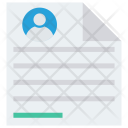 پیش‌نمایش فایل resume-88 از پک آیکون‌های تخت بازاریابی دیجیتال