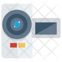 پیش‌نمایش فایل camcorder-207 از پک مجموعه آیکن تخت الکترونیک