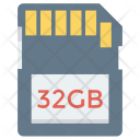 پیش‌نمایش فایل memory-card-74 از پک مجموعه آیکن تخت الکترونیک