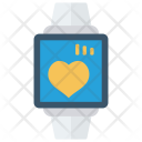 پیش‌نمایش فایل smartwatch-323 از پک مجموعه آیکن تخت الکترونیک