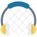 پیش‌نمایش فایل headphone-448 از پک مجموعه آیکن تخت الکترونیک