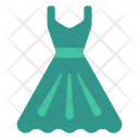پیش‌نمایش فایل gown-14 از پک مد – آیکن‌های فلت