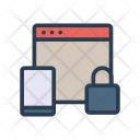 پیش‌نمایش فایل secure-webpage-53 از پک کسب‌وکار – آیکن‌های خطی رنگی