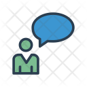 پیش‌نمایش فایل user-communication-40 از پک کسب‌وکار – آیکن‌های خطی رنگی