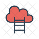 پیش‌نمایش فایل cloud-3850 از پک کسب‌وکار – آیکن‌های خطی رنگی