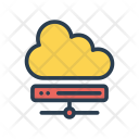 پیش‌نمایش فایل cloud-server-56 از پک کسب‌وکار – آیکن‌های خطی رنگی