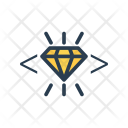 پیش‌نمایش فایل diamond-740 از پک کسب‌وکار – آیکن‌های خطی رنگی