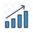 پیش‌نمایش فایل growth-371 از پک کسب‌وکار – آیکن‌های خطی رنگی