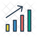 پیش‌نمایش فایل growth-373 از پک کسب‌وکار – آیکن‌های خطی رنگی