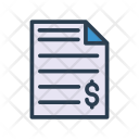 پیش‌نمایش فایل invoice-157 از پک کسب‌وکار – آیکن‌های خطی رنگی