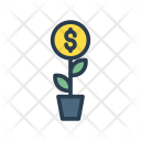 پیش‌نمایش فایل money-growth-44 از پک کسب‌وکار – آیکن‌های خطی رنگی