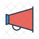 پیش‌نمایش فایل megaphone-530 از پک کسب‌وکار – آیکن‌های خطی رنگی