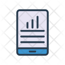 پیش‌نمایش فایل mobile-chart-2 از پک کسب‌وکار – آیکن‌های خطی رنگی