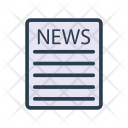 پیش‌نمایش فایل newspaper-366 از پک کسب‌وکار – آیکن‌های خطی رنگی