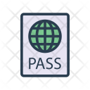 پیش‌نمایش فایل passport-180 از پک کسب‌وکار – آیکن‌های خطی رنگی