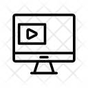 پیش‌نمایش فایل video-player-114 از پک کسب‌وکار – آیکن‌های خطی