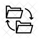 پیش‌نمایش فایل file-exchange-5 از پک کسب‌وکار – آیکن‌های خطی