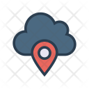 پیش‌نمایش فایل cloud-location-2 از پک هنر طراحی و توسعه – آیکن‌های خطی