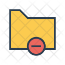 پیش‌نمایش فایل remove-folder-62 از پک هنر طراحی و توسعه – آیکن‌های خطی