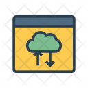پیش‌نمایش فایل cloud-3901 از پک هنر طراحی و توسعه – آیکن‌های خطی