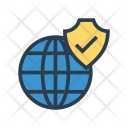 پیش‌نمایش فایل secure-world-5 از پک هنر طراحی و توسعه – آیکن‌های خطی