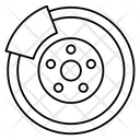 پیش‌نمایش فایل disk-break-2301874 از پک خودرو و حمل‌ونقل – سبک خطی – جلد ۱