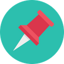 پیش‌نمایش فایل push-pin-2321850 از پک مدیریت