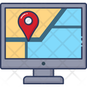 پیش‌نمایش فایل computer-location-3824399 از پک نقشه و ناوبری – سبک فلت خطی – جلد ۱