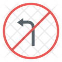 پیش‌نمایش فایل no-left-turn-3874646 از پک ترافیک و جاده علائم – جلد ۱