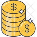پیش‌نمایش فایل dollar-coin-stack-3823583 از پک امور مالی و بانکداری – جلد ۱