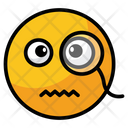 پیش‌نمایش فایل face-with-monocle-3950614 از پک ایموجی‌ها – جلد ۱