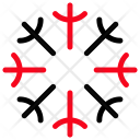پیش‌نمایش فایل snowflake-594 از پک دانه برف