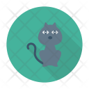 پیش‌نمایش فایل cat-172 از پک هالووین – سبک فلت دایره‌ای سایه‌دار