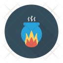 پیش‌نمایش فایل cauldron-57 از پک هالووین – سبک فلت دایره‌ای سایه‌دار