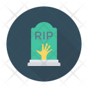 پیش‌نمایش فایل cemetry از پک هالووین – سبک فلت دایره‌ای سایه‌دار