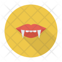 پیش‌نمایش فایل fangs-17 از پک هالووین – سبک فلت دایره‌ای سایه‌دار